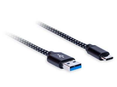 USB-C Cable (m) - USB 3.0 A (m),  Length: 1.8m AQ Premium, Acoustique Quality