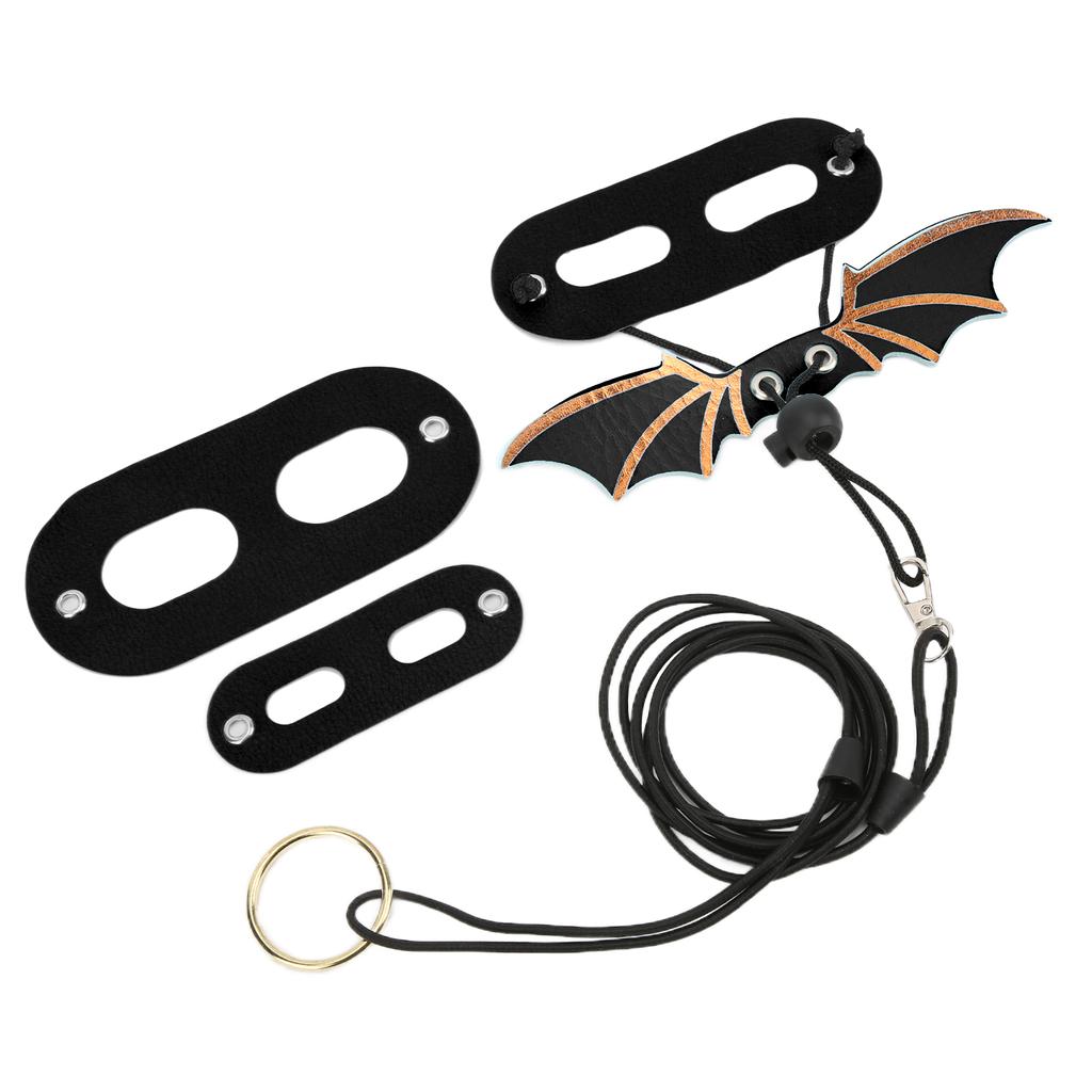 Adjustable Lizard Leash Bearded Dragon Harness Soft for Reptiles Small Pet AnimalsBlack