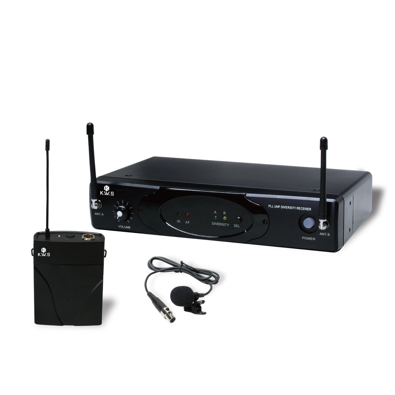 

KWS Pin Microphone (Lavalier) Wireless System KWS-899PLM-60