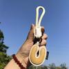 1PC Anniversary Gifts Lucky Letters Creative Alphabet Keychain Minimalist Wedding Favors Trendy For Couples Engraved 18CM