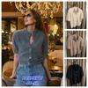 Dames coltrui wollen truien los casual korte mouw oversized retro dames truien pullovers herfst winter gebreide vest