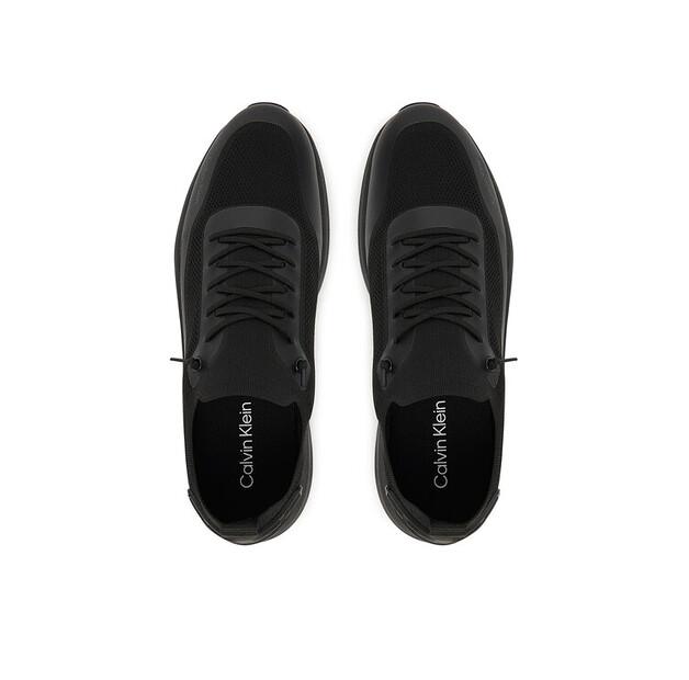 Calvin Klein Chunky Runner Lace Up Sock Knit Sneakers