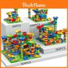 Marmor Rennbahn Bausteine Set Mit Abs Kunststoff Für Kinder Diy Spaß Pädagogisches Spielzeug