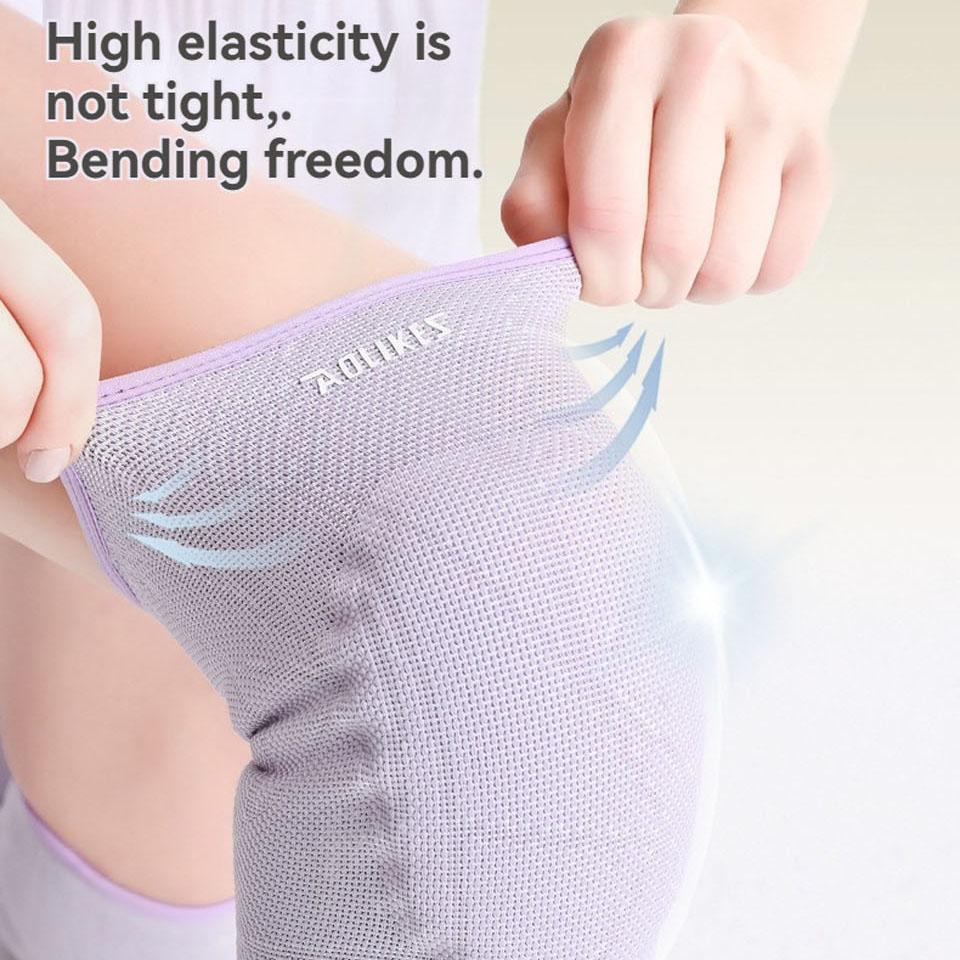 Knieschoner Volleyball Kinder Jugendliche Erwachsene Tanz Knieschoner Weich Dehnbar Kniebandage Atmungsaktiver Knieschutz für Basketball