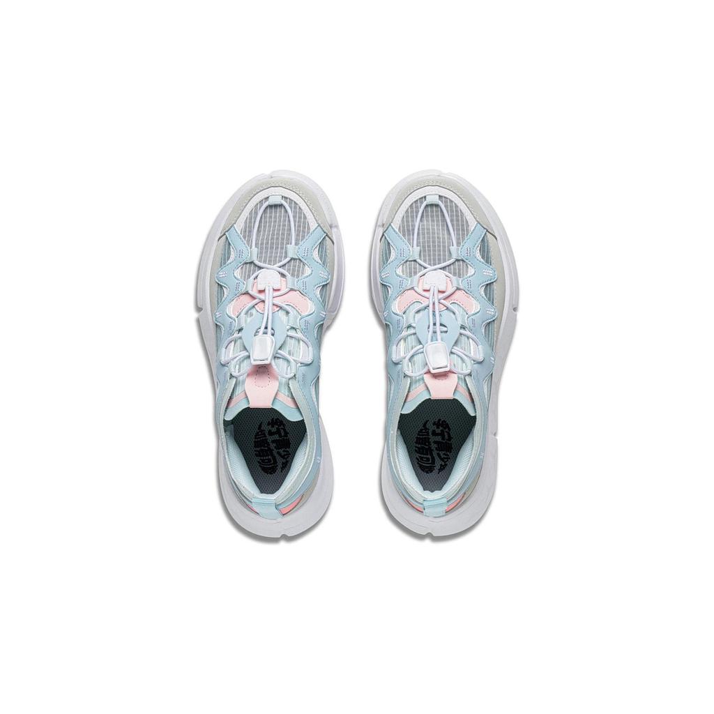 Li Ning Kids Wudao 2.3 Comfortable Versatile Shock Absorbing Casual Shoes Kids Casual Shoes Gray Blue YKCR064-48