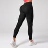 High-Waisted Seamless Yoga Pants Women Quick-Dry Stretch Leggings With Flared Cuff Running Gym Workout Tights