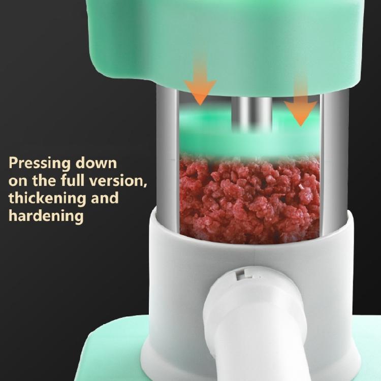 Delicate Stainless Steel Meat Stuffer Multifunctional Horizontal Sausage Stuffer Kitchen Meat Filler for Handmade Use