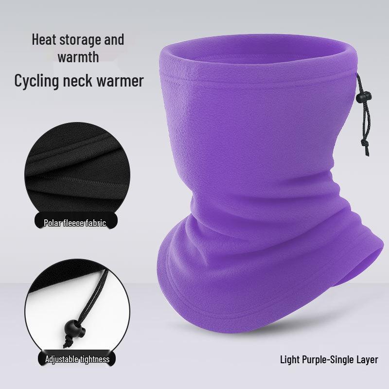 Adjustable Multifunctional Neck Warmer: Windproof Skiing & Cycling Gaiter for Autumn & Winter