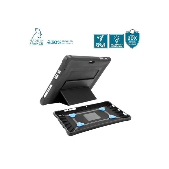 Mobilis - Étui Avec Béquille Et HA Pour Surface GO 3/GO 2/GO ProTech - Noir - Tablette - Filaire - Optique