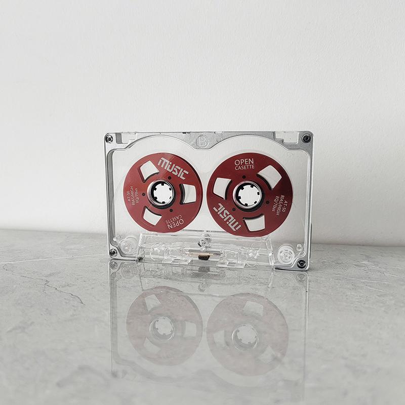 Double Sided Metal Small Opening Cassette Tape Retro Blank Audio Tape Type Handmade Reel To Reel Cassette Tapes