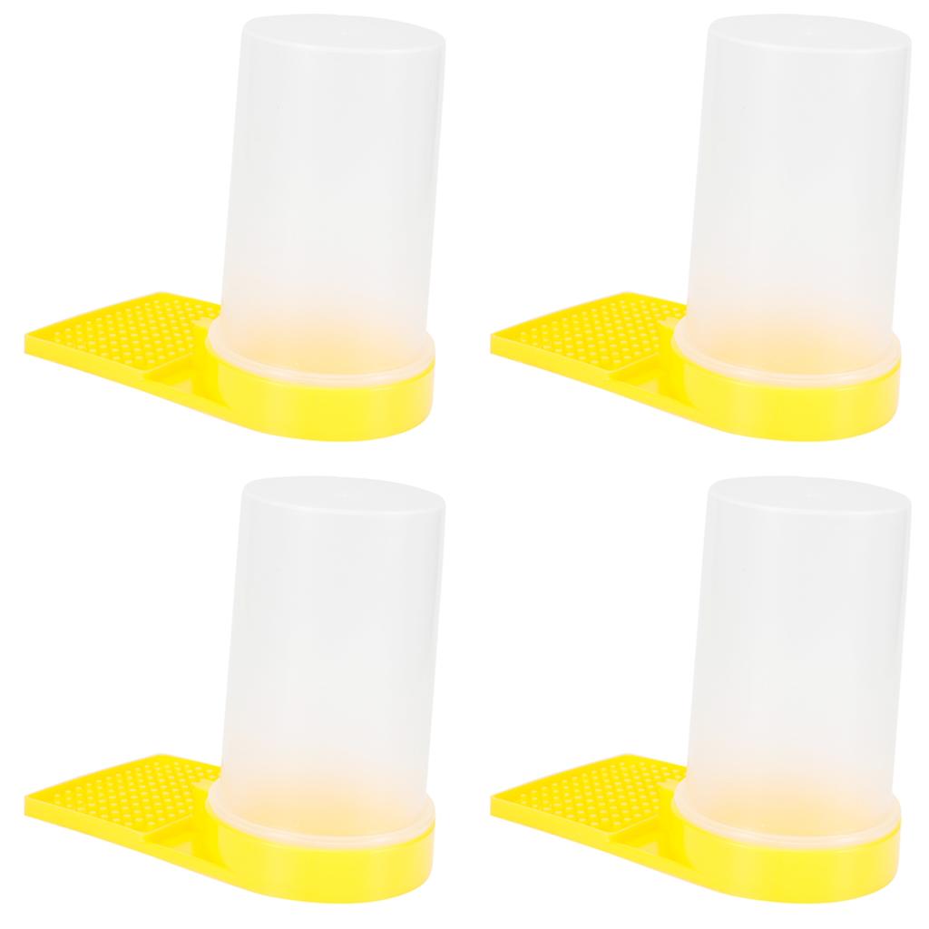 Bee Beehive Entrance Feeder Plastic Water Dispenser Honey Beekeeping Drinking Equipment