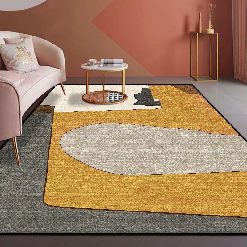 Nordic Flannel Geometric CARPET FOR LIVE ROOM Luxury Home Decoration Bedroom Rugs Washable Antiskid Lounge Floor Mats Bedside