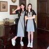 2026 Summer Lapel Slimming Midi Dress - Age-Reducing, Waist-Cinching, Flattering Casual Short Dress