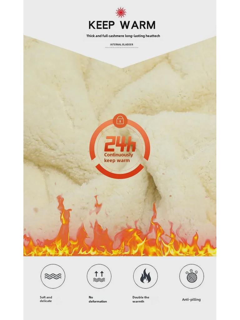 Men's Autumn/Winter Velvet & Cotton Lambskin Trendy Casual Vest