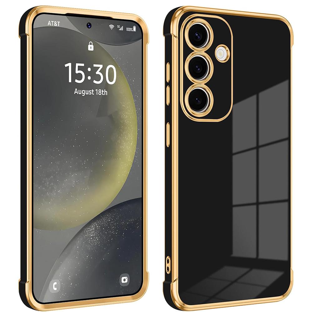 

Розкішний глянцевий чохол для Samsung Galaxy S25 S24 S23 S21 Fe S22 Ultra Plus Силіконова м’яка цукеркова протиударна накладка Тонка S22 ULTRA