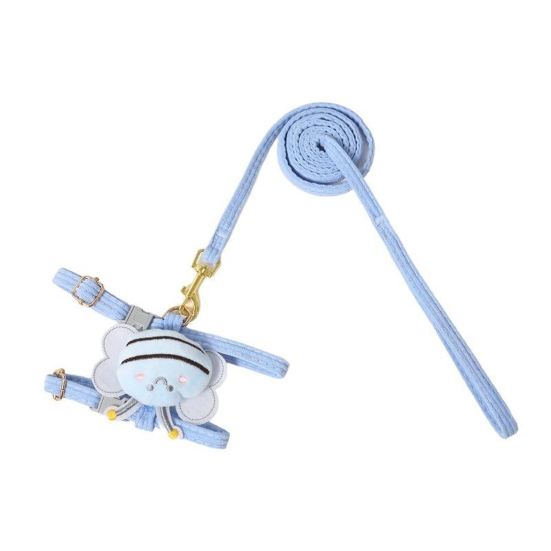 Little Bee Cat Leash, Anti-escape Rope, I-shaped Adjustable Chest-back Cat Leash