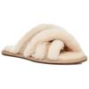 UGG Módne Všestranné Protišmykové Šľapky Dámska Obuv Off-White 11235720SAN