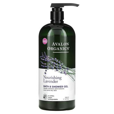 Bath & Shower Gel, Nourishing Lavender, 946Ml(32Fl Oz)