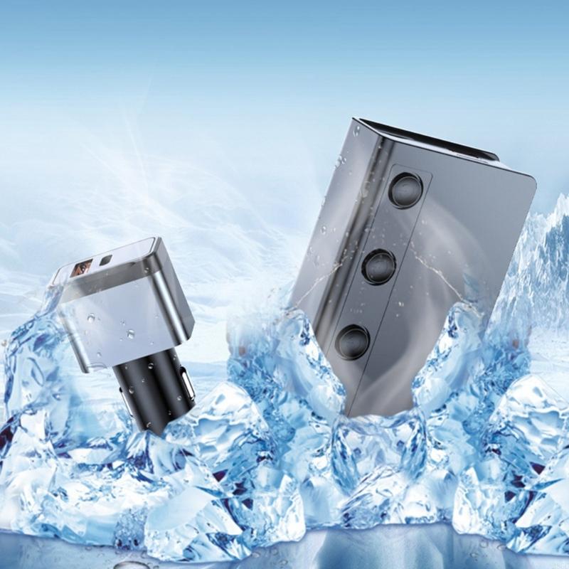 

28GC QC3.0 PD18W Fast Car Chargers With Replaceable Fuses And 4 Switches Socket Splitter For Multiple Devices China Mainland