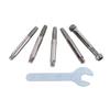 5PCS Chainsaw Sharpener Grinding Stones Drill Bit High Hardness Chainsaw Sharpening Tool for Small