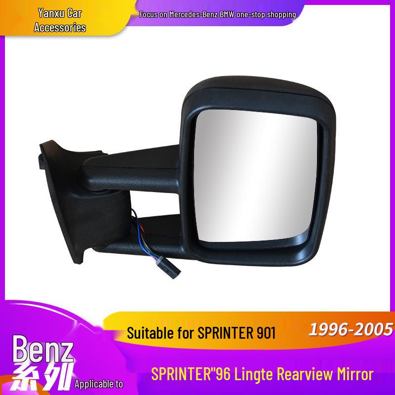 Compatible Rearview Mirror Assembly for Old 901/New 906 Mercedes-Benz Sprinter