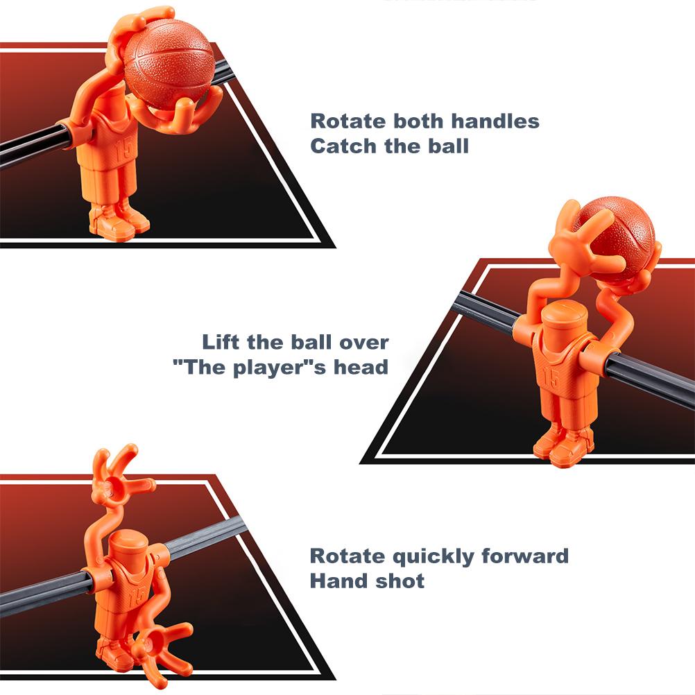 Kids Gaming Foosketball Game Children"s Basketball Game Parent Child Interactive Game Double