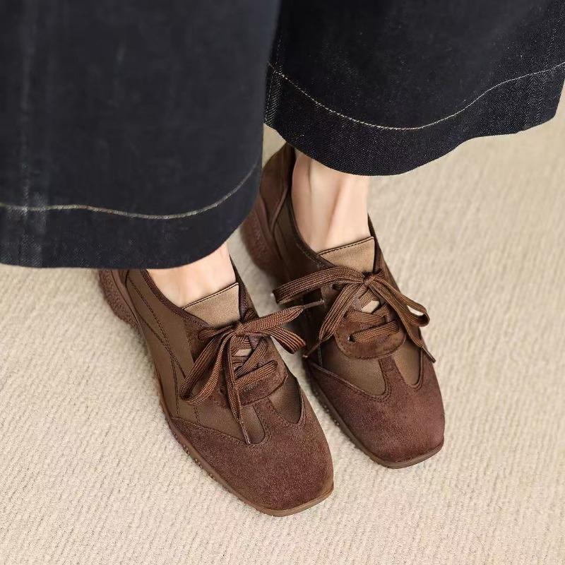 New Style Shoes - Retro Style Women's Thick-soled Height-increasing Casual Single Shoes, Sports Shoes