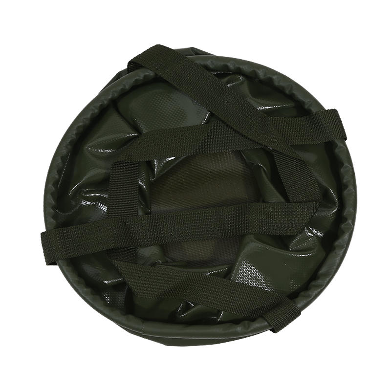 10L Camping Bucket Waterproof Water Storage Bucket Portable Water Bag Foldable Basin With Handle Camping Supplies