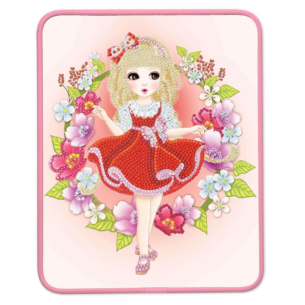 Officially Licensed Children's Little Princess DIY Diamond Painting Kit with Frame