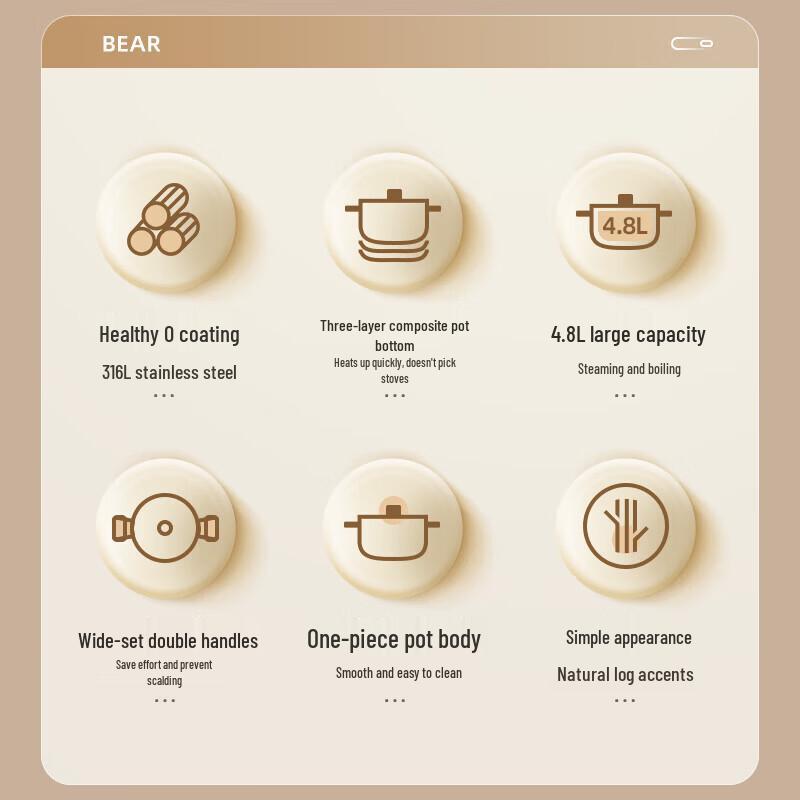 Little Bear 316L Stainless Steel Multi-Purpose Pot