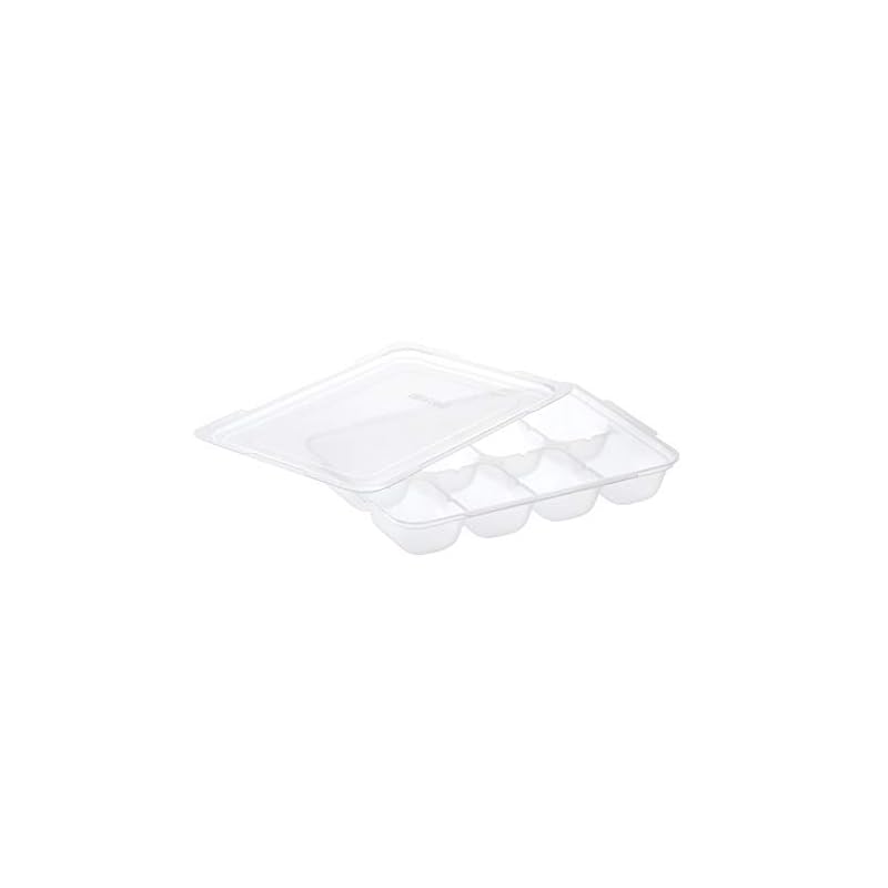 Richell Divided Freezing Block Tray R 25 (25ml per block, 8 blocks, 4 trays) Transparent