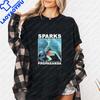 Sparks Band Saison Trend Harajuku Kurzarm Unisex Unisex Universelles Hemdmuster Große Größe Bequemes T-Shirt