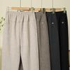 Autumn/Winter Loose Plus Velvet Warm Pants for Middle-Aged and Elderly Women