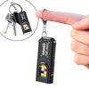 USB Rechargeable Keychain Flashlight High Bright Work Light Portable Keyring Light Emergency Use