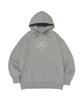 Heart Lettering Logo Hoodie (Melange Gray)