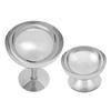 304 Rustfritt Stål Dessertskål 200ml Gjenbrukbar Puddingkopp Salat Dessertholder Snacks Frukt Godteribeholder For DIY Iskrem