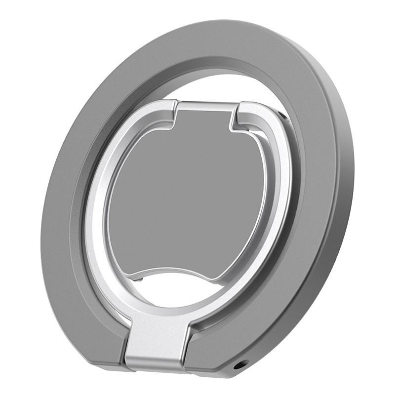Magnetic Foldable Phone Ring Holder Metal Z-Shaped 360 Rotation Universal Double-Sided Stand