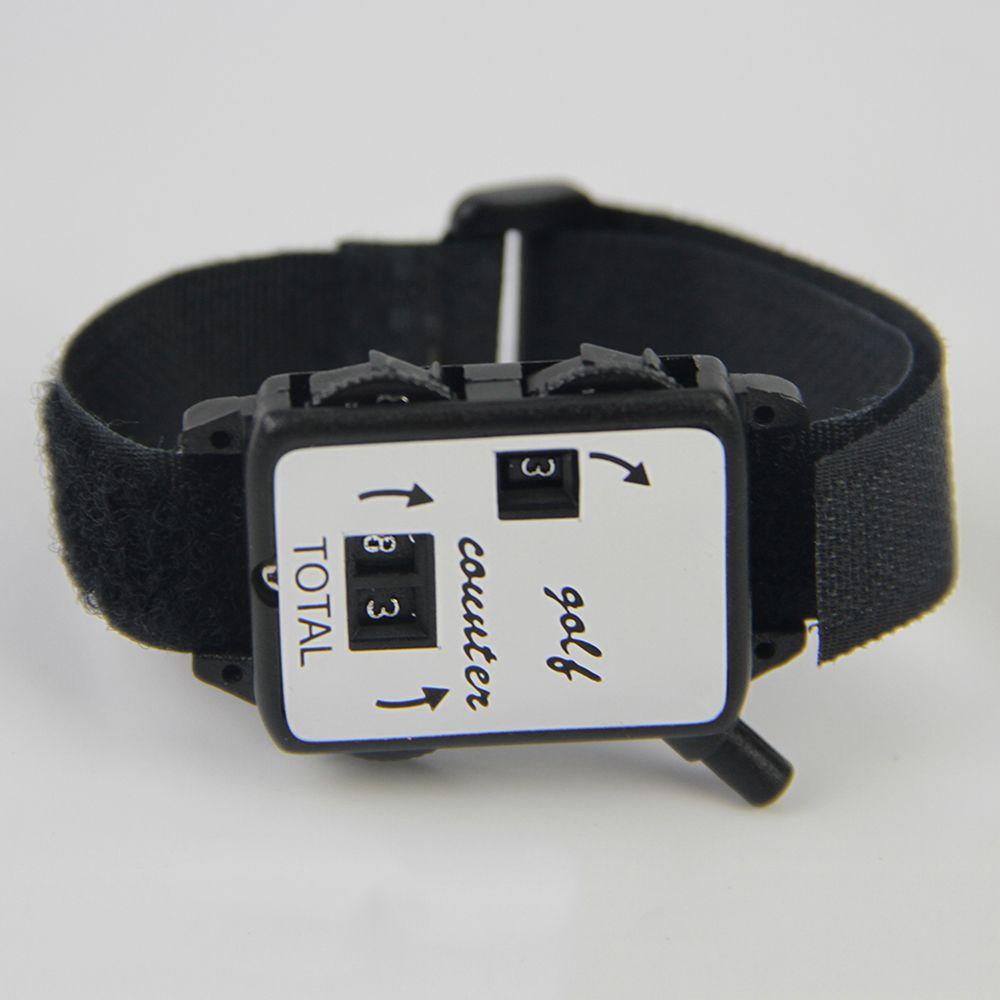 Plastic Golf Accessories Scoring Keeper Golf Stroke Counter Mini Watch Scorers Golf Score Counter