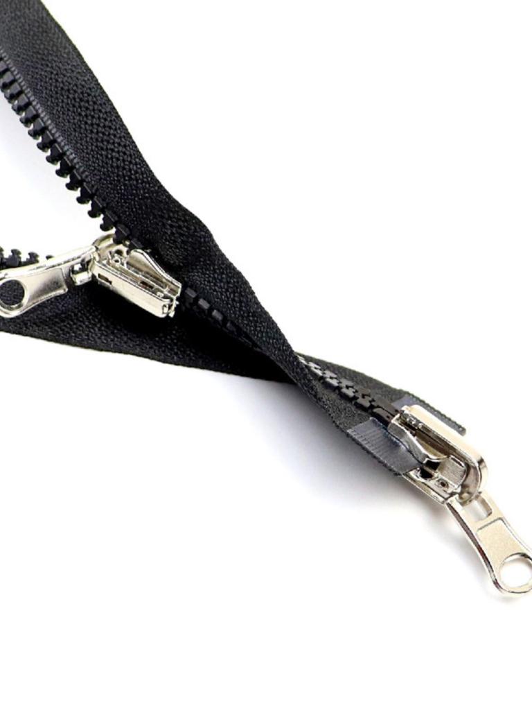 Dual-Head, Double-Sided Detachable Resin Zipper - 1.2m, 1.5m, 2m Sizes Available