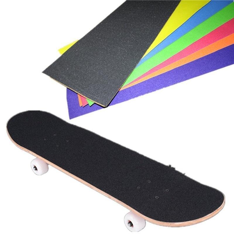 Lija para Tabla de Skateboard Pro Cinta de Agarre Tabla de Patinaje Longboard Venta al por Mayor Adecuado Decoración de Escritorio Casero Manualidades