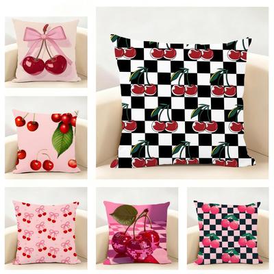 Sweet Millennium Print KKirsh Studio Cushion Cover Linen Pillowcase Soft for Sofa Bed Home Room Decor