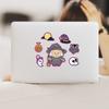 8 Halloween Assembled Face Change Stickers Parent-child Interaction Witch Ghost DIY Cartoon Doodle Halloween Stickers