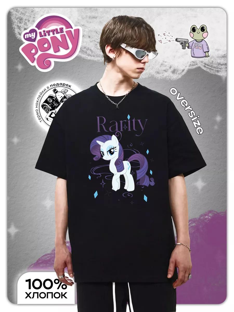 Свободная футболка с принтом в стиле y2k varenka XL