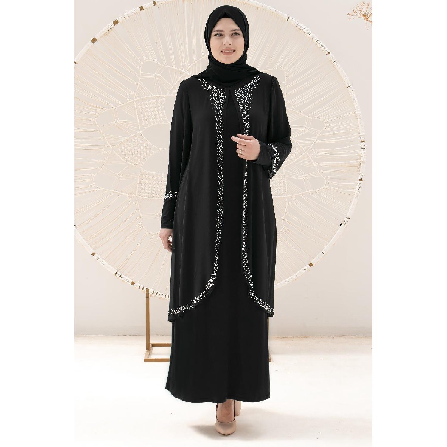

Adalya Evening Dress Black Fhm838