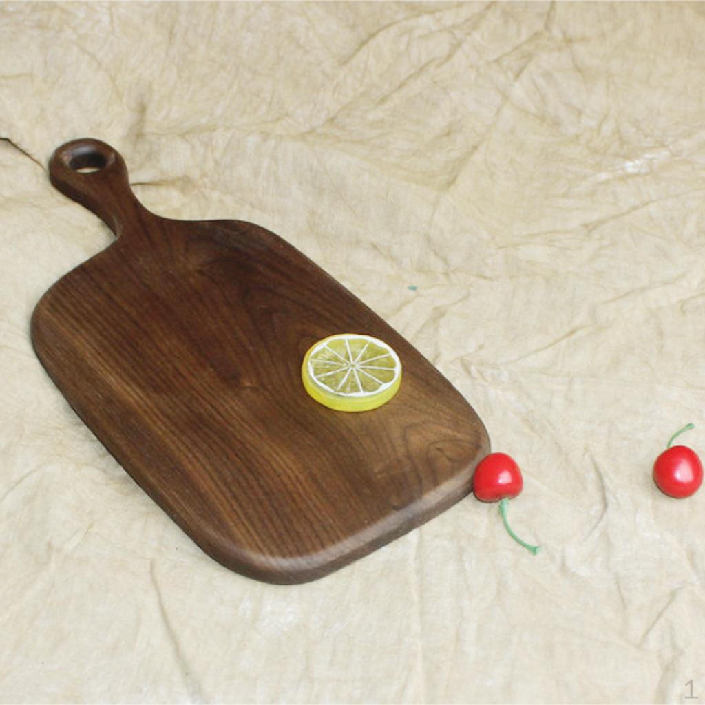 Black Walnut Rustic Bread Pallet with Handle, Baking , Wooden Board, Handmade Kitchen Accessories #2