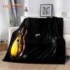 Classical Guitar Electric Guitar Soft Plush Blanket,Flannel Blanket Throw Blanket for Living Room Bedroom Bed Sofa Picnic Cover