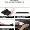 Faux Leather Desk Mat Protector, Mouse Pad, Office Desk Mat, Non-slip Faux Leather Desk, Laptop Desk Mat, Writing Pads for Office and Home Desks