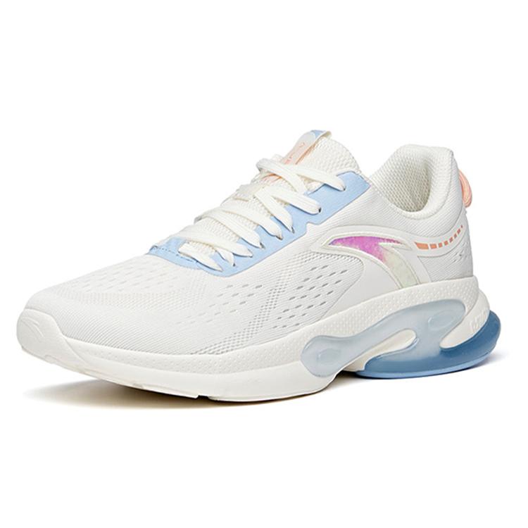 New Anta Running Collection Low Top Running Shoes Women's White Blue 122125502-2
