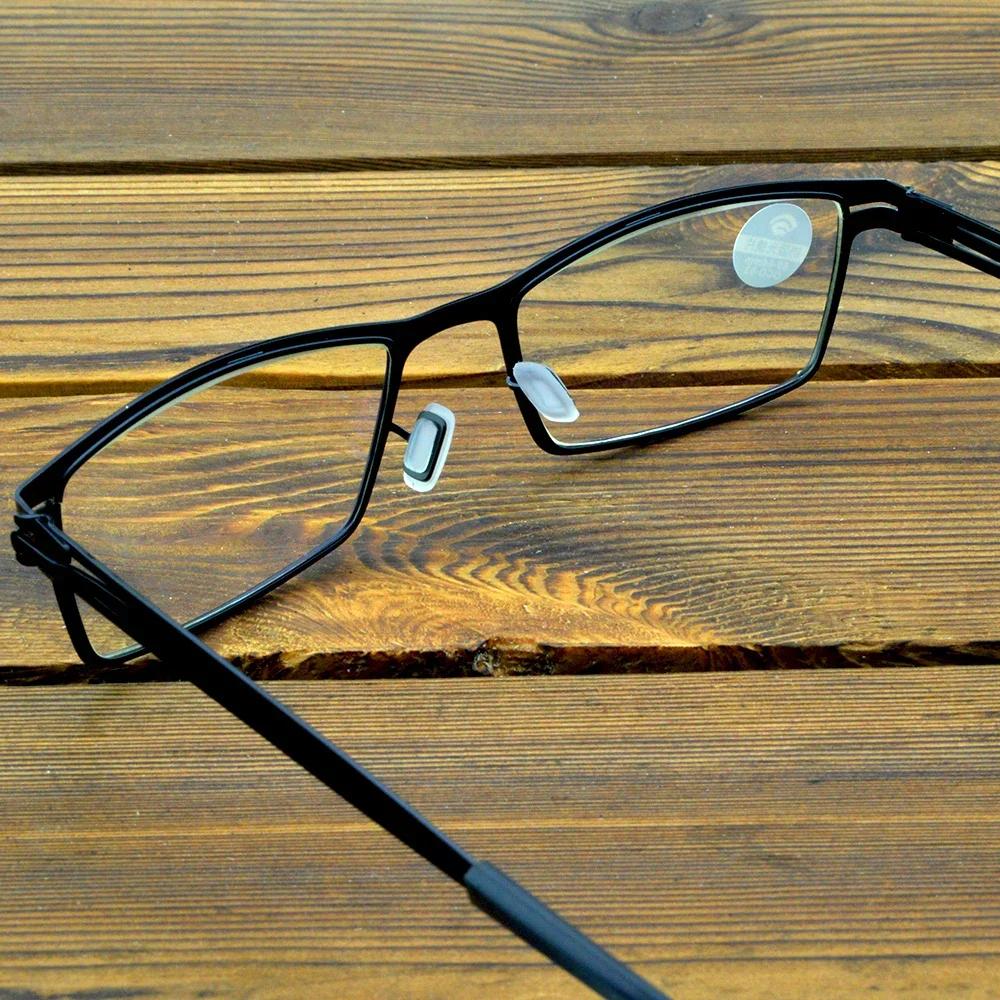 Clara Vida Titanium Alloy No Screws and Solder Joints Fashion Reading Glasses +0.75 to +4 Include PU CASE