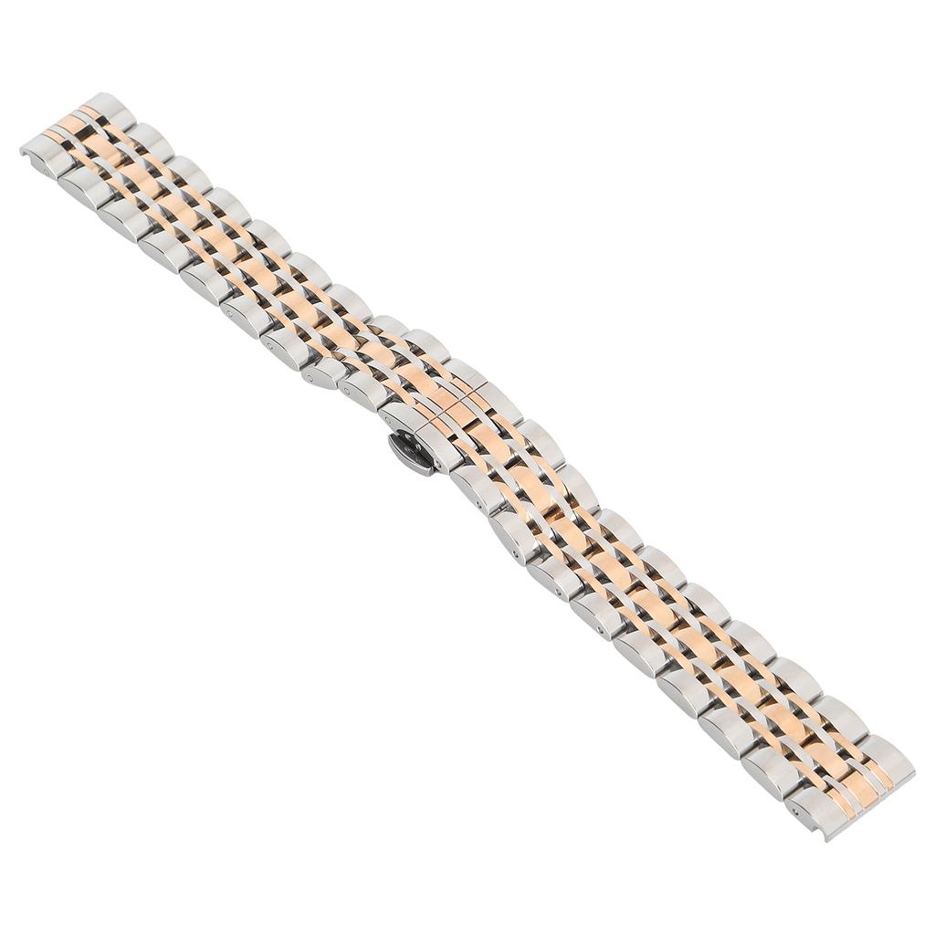 Klockarmband med snabbkoppling Klockarmband i rostfritt stål Ersättningsklockarmband Tillbehör 18 mm / 0,7 tum